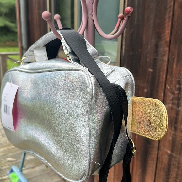 Betsey Johnson Popsicle Lunch Tote Silver - Picture 14 of 15